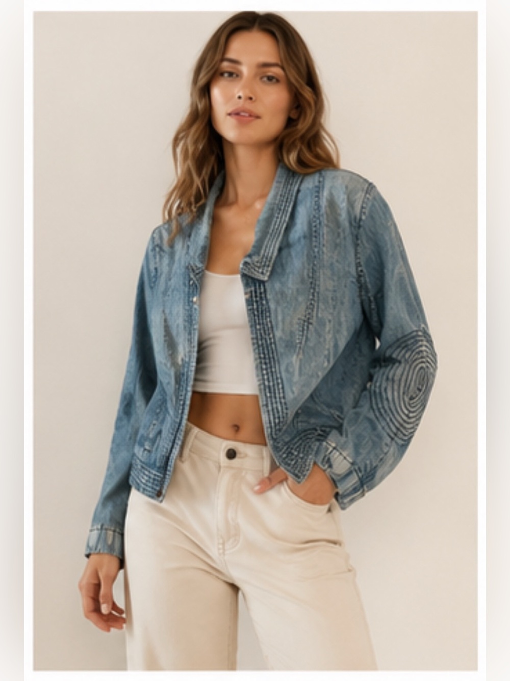 Hurley Jean jacket boho